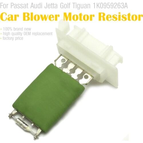 Car Blower Motor A/C Fan Control Resistor for VW Jetta Golf Passat Rabbit 1K0959263 1K0959263A