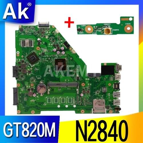 X550MD REV 2.0 GT820M 2GB mainboard for ASUS X550M X552M Y582M X550MD X550MJ X552M Motherboard N2840 CPU 2.167 GHZ