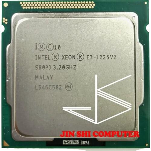 XEON E3-1225V2 3.20GHZ 4-Core 8MB SmartCache E3-1225 V2 HD Graphics P4000 DDR3 1333/1600 FCLGA1155 TDP 77W