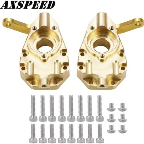 Climbing Car Accessories Alloy CNC wheel hub base steering cup for RC TRX-4 Traxxas 1/10 car Counterweight style