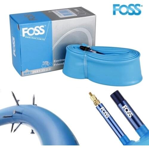 FOSS 26/27.5/650B/29/700C Bicycle Inner Tube Tyres Anti Puncture Tube For Bike Bicycle Tire Road MTB Bike Interior Tire Tube