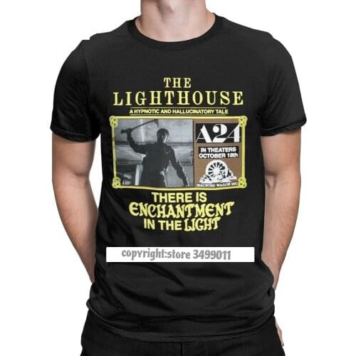 The Lighthouse Tee Shirt Men Midsommar Horror Movie Amazing Pure Cotton Tees O Neck Tshirt Clothes