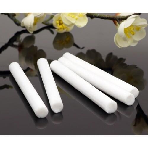 Cotton Filter Sticks Rods Cotton Filter Wicks Aroma Humidifier Cotton Swab Core Essential Delicate Oil Mist Diffuser
