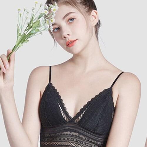 Hot Seamless Lace Backless Bra Comfort Lifting Thin Bralette Comfortable Breathable Bra for Ladies Women TY66