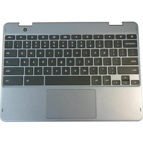 New Samsung Chromebook Plus XE521QAB Palmrest w/ US Keyboard & Touchpad