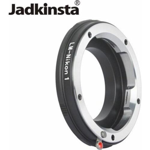 Jadkinsta Lens Adapter Ring for Leica LM Lens Convert for Nikon 1 Mount J1 V1 Aluminum Converter for LM-Nikon 1