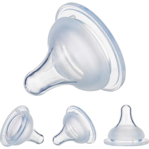 Anti Flatulence Silicone Nipple Pacifier Medicine Feeder Water Food Feeding Bottle Baby Care