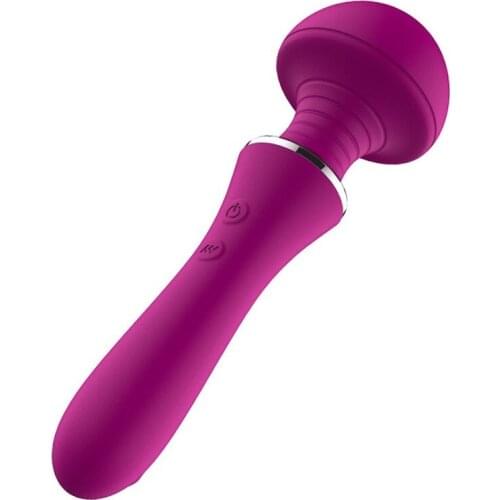 Strong Shock Clitoris Stimulator Mushroom AV Stick Vibration Stick Massager Shoulder and Neck Health Massage Relieve Fatigue