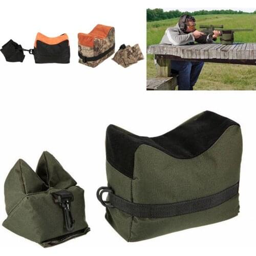 Sniper Shooting Bag Outdoor Portable Gun Front Rear Bench Hunting Unfilled Rest Bag Range Target Stand Support Rifle Sandbag