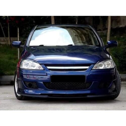 OEM for Vauxhall/Opel Corsa C front bumper CUPRA R Euro Spoiler Lip Valance Splitter 3 PİECE LİP