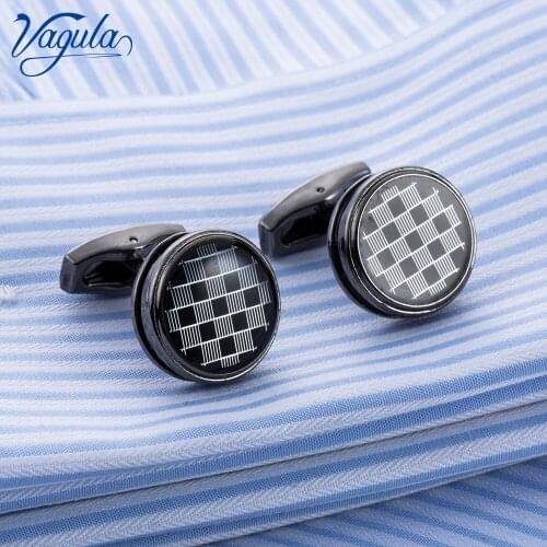 VAGULA Cufflinks Hot Selling Wedding Suit Shirt Spinki Buttons New Cuff links Bonito Gemelos 51427
