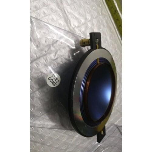 1 pcs ID: 72.2mm blue Titanium alloy diaphragm 8 ohm tweeters horn speaker CCAR voice coil