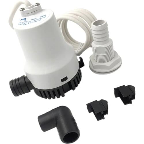12v Boat Marine Plumbing Electric Water Bilge Pump Submersible Yacht Boat 12V 1000 GPH