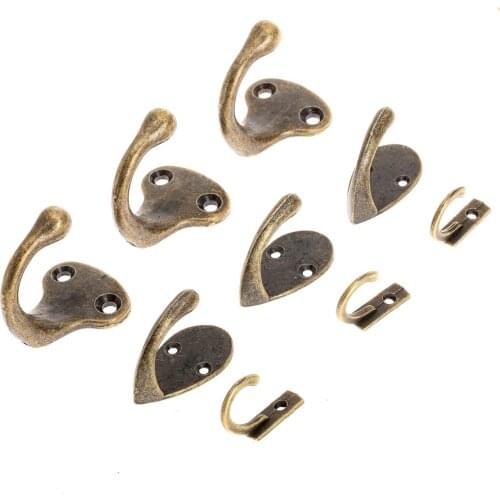 5pcs Hanger Hooks Hat Coat Handbag Robe Hooks Hat Coat Handbag Robe Hooks Towel Cloth