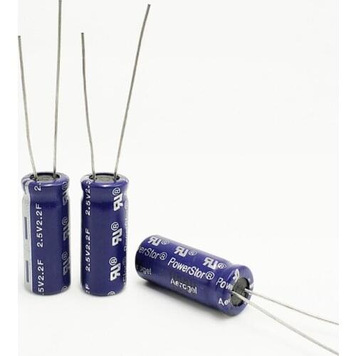5pcs Original HB series 2.5V 2.2F energy storage toy power supply 2.5V2.2F capacitance