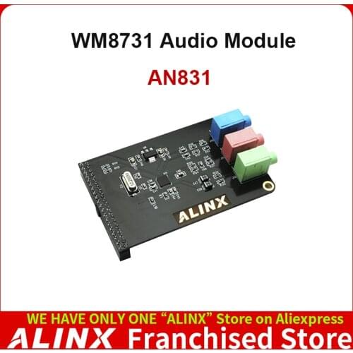 ALINX AN831: WM831 Audio Processing Module for FPGA Board