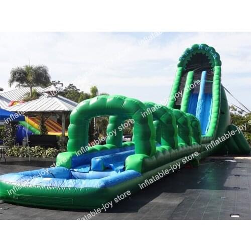 Free ship to sea port!giant beach inflatable water slide for business rental big water park,commercial inflatable slip slide