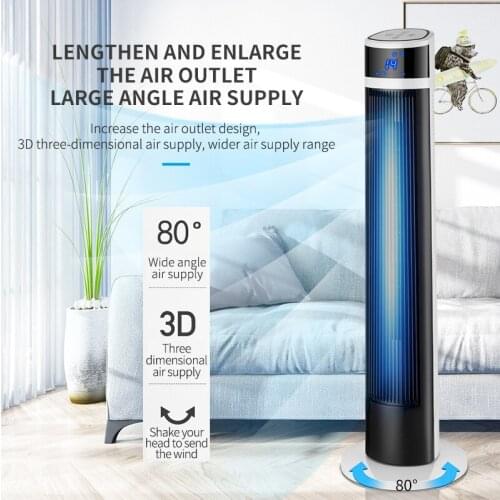 Fast Delivery Portable Air Conditioner Desk Ice Mist Fan Bladeless Fan Electric Bladeless Cool Fan with Timing/ Remote Control