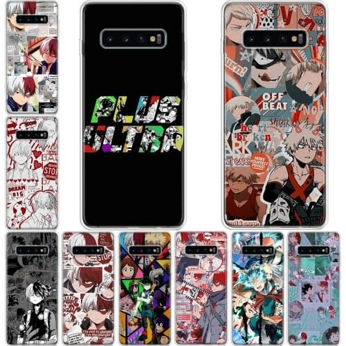My Hero Academia Manga Phone Case For Samsung Galaxy A71 A70 A51 A50 A41 A40 A30 A21 A10 A01 A90 A20S A20E A10S M30S A6 A7 A8 A9