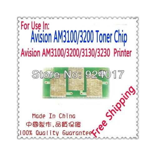 For Avision AM3100 AM3200 AM3230 Toner Chip,For Avision AM3100L AM3200L AM3130L AM3230L AM 3100 3200 3130 3230 Refill Toner Chip