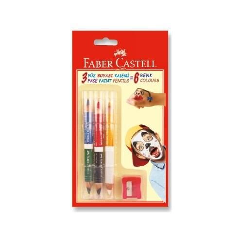 Faber-Castell Face Paint Pencil 6 Colors