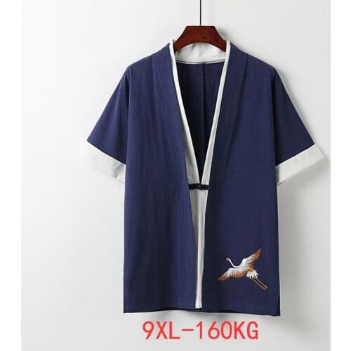 Summer Men T Shirt Button Slim Loose Newest Short T Shirts Clothing Men V Neck Casual T-Shirt 2021 Large Size 8XL 9XL Top Tee