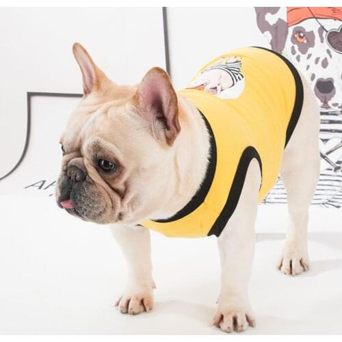 Law fighting clothes tide brand summer thin section starling small and medium-sized dog puppies pit bull dog summer pet vest