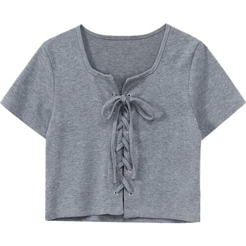 Wholesale 2021 new korean fashion button up shirt casual Chic Drawstring women shirts beautiful nice ladies tops female BFA104