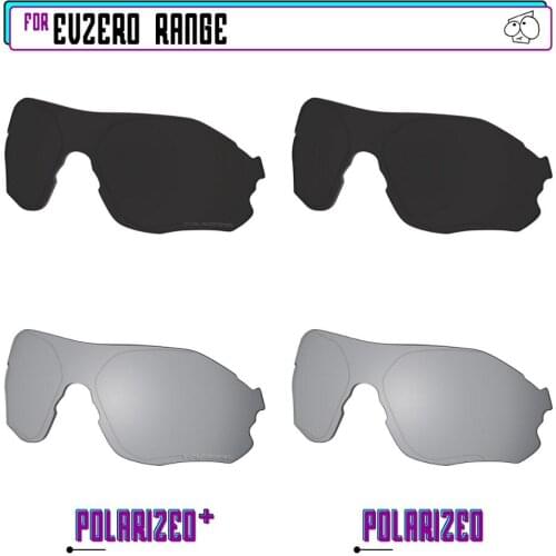 EZReplace Polarized Replacement Lenses for - Oakley EVZero Range Sunglasses - BkSrP Plus-BkSrP
