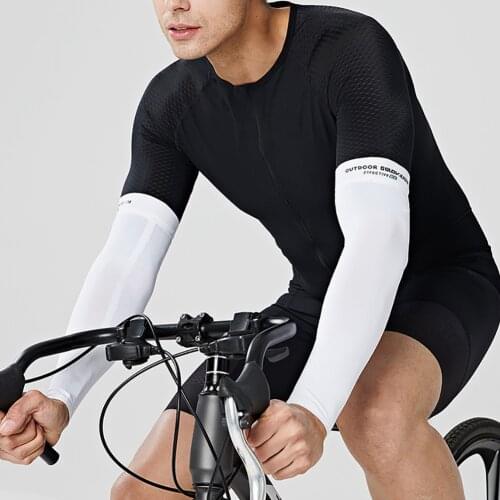 Unisex Cooling Arm Sleeves Elbow Cover Cycling Run Fishing UV Sun Protection Outdoor Women Cool Arm Sleeves