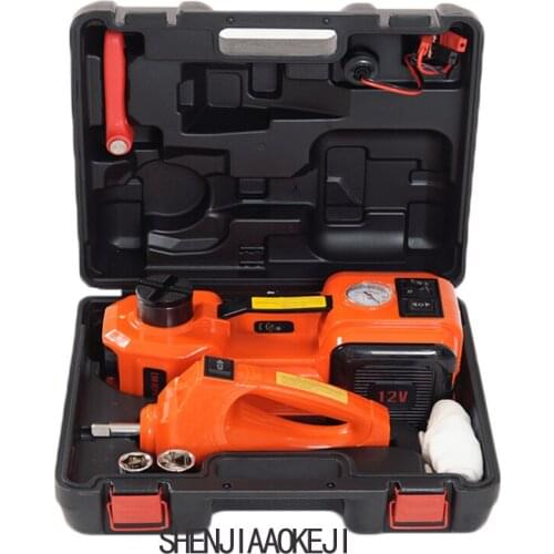1pc lifting jack car 3-in-1 electric hydraulic Inflatable pump electric wrench Increase the antifreeze raised top 45cm 12V