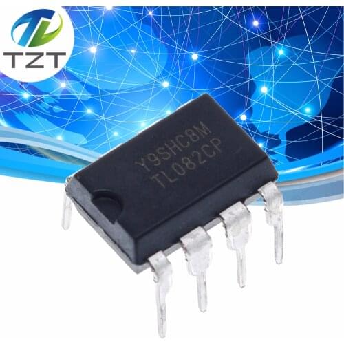 10PCS TL082CP DIP-8 TL082 DIP TL082CN