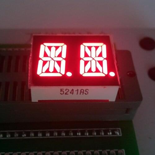 10PCS x 0.54 inches Red Common Cathode/Anode 2 Digital Tube 5241AS /5241BS LED Display Module