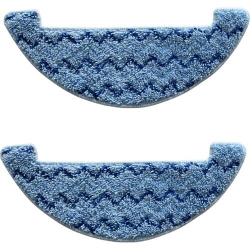 2PCS Mop Pad Cloth Replacement For Ilife A7 A9S Mop Washable Reusable Pads Clean Cloths Mop Cloth