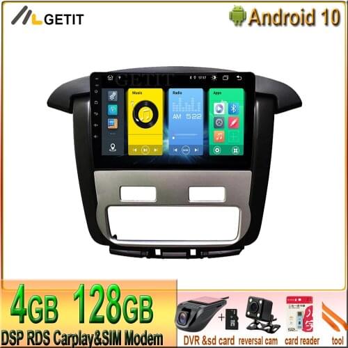 4+128G CARPLAY 9'' Android 10 Car Player for Toyota Innova 2008-2014 Video Player Stereo Headuint free Built in Carplay dsp