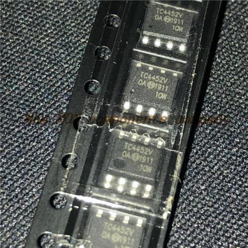 5PCS/LOT TC4452VOA SOIC8 4452 TC4452 SOP8 New original In Stock
