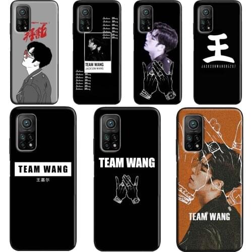 TEAM WANG Jackson Wang GOT7 Case POCO X3 Pro F3 F1 F2 M3 Pro Cover For Xiaomi Mi 11 Lite Ultra Note 10 Mi 9T 10T Pro