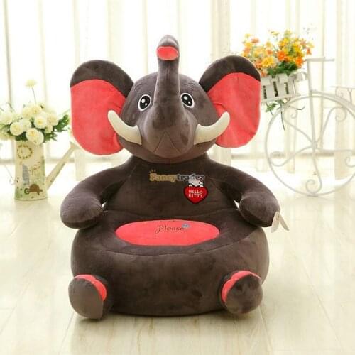 Fancytrader 50cm X 50cm Super Soft Giant Plush Stuffed Elephant Sofa Tatami, Nice Gift For Kids, Free Shipping FT50649