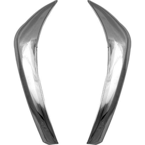 For toyota Land Cruiser FJ200 2012- ABS chrome plated headlamp hood trim cover eyebrow trim