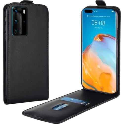 Flip Leather Case for Huawei P40 Pro ELS-NX9 ELS-N04 ELS-AN00 Vertical Cover for P 40Pro Case Phone Bag