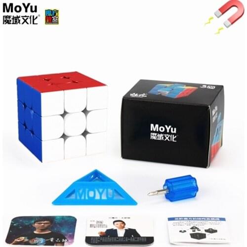 Moyu cube Meilong 3M 3x3x3 Magnetic cube 3x3x3 Profissional magic cube puzzle speed cube game cube Educational toys for kids