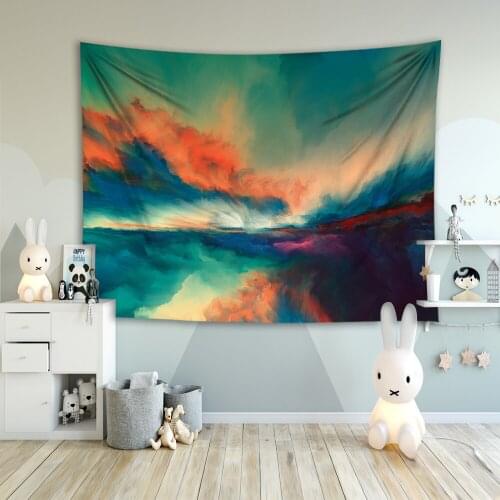 LEVOO Aesthetic Room Decor Colorful Flower Forest Autumn Art Painting Room Decoration Butterfly Decorations for Living Room