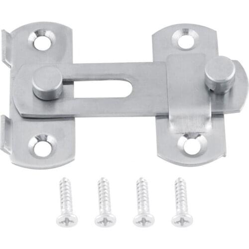 Hot Sale Stainless Steel Door Bolt Hasp Latch Lock Sliding Door Window Cabinet Lock For Home Hotel Door Security