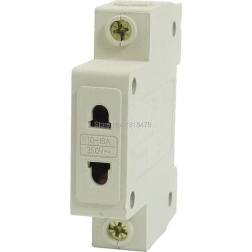 AC30-2 250VAC 16A Single Pole EU US 2 Pin Terminal Electric Modular Socket
