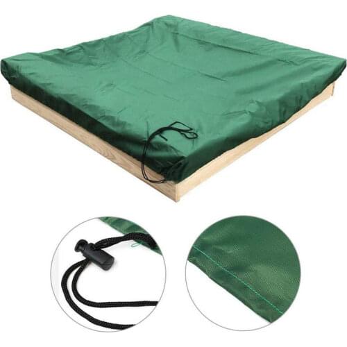 Bath dustproof cloth waterproof Oxford cloth dustproof cover canopy drawstring sandbox sandpit dustproof cover