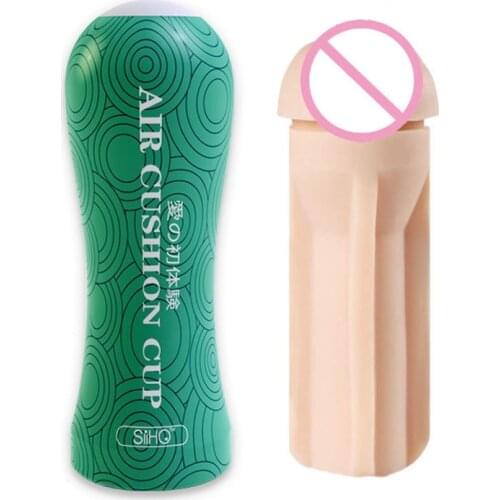Sex toys for men masturbatings D Realistic Artificial Vagina Pocket Pussy Real Vagina Sextoys Silicone Male Masturbators Cup