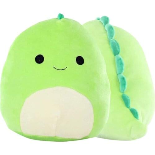 Cute Dinosaur Plush Toys Animals Stuffed Toy Pillow Doll Soft Back Cushion Stuffed Dinosaur Toy Kids Huggable Animals Plush Toy