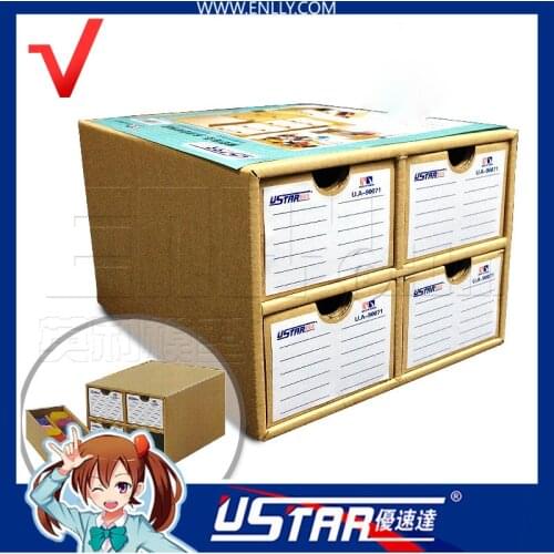 Ustar 90077 Paint Bottles Storage Box Storage For Up To 48 Mr. Hobby Tamiya Bottles For Scale Model Modeler