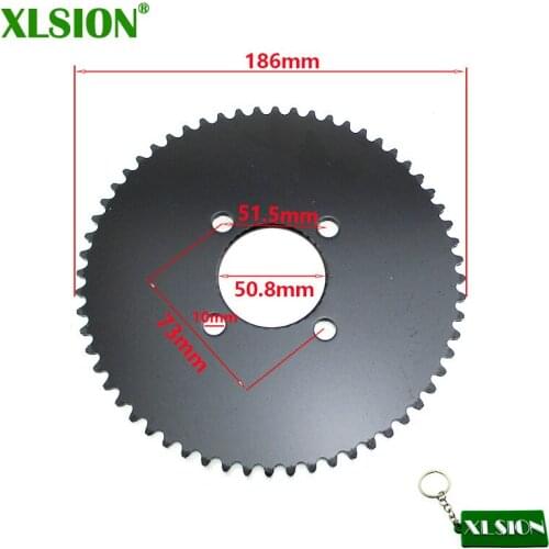 XLSION 60 Tooth #35 Rear Sprocket For Mini Bike Go Kart Trike ATV