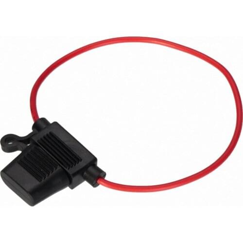 5PCS Standard Blade Fuse Holder Splash Proof for 12V 30A Fuses Car Bike 5pcs